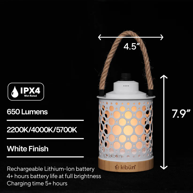 Kibün LED Cordless Stargaze Lantern