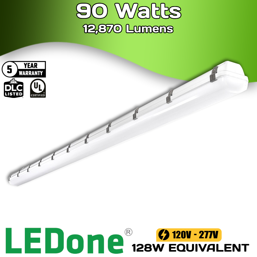 LEDone Vapor Tight Fixtures 2', 4', & 8'