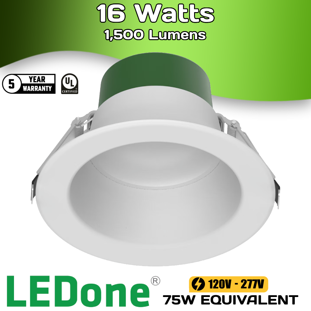 LEDone Down Lights 4", 6", 8", & 9.5"