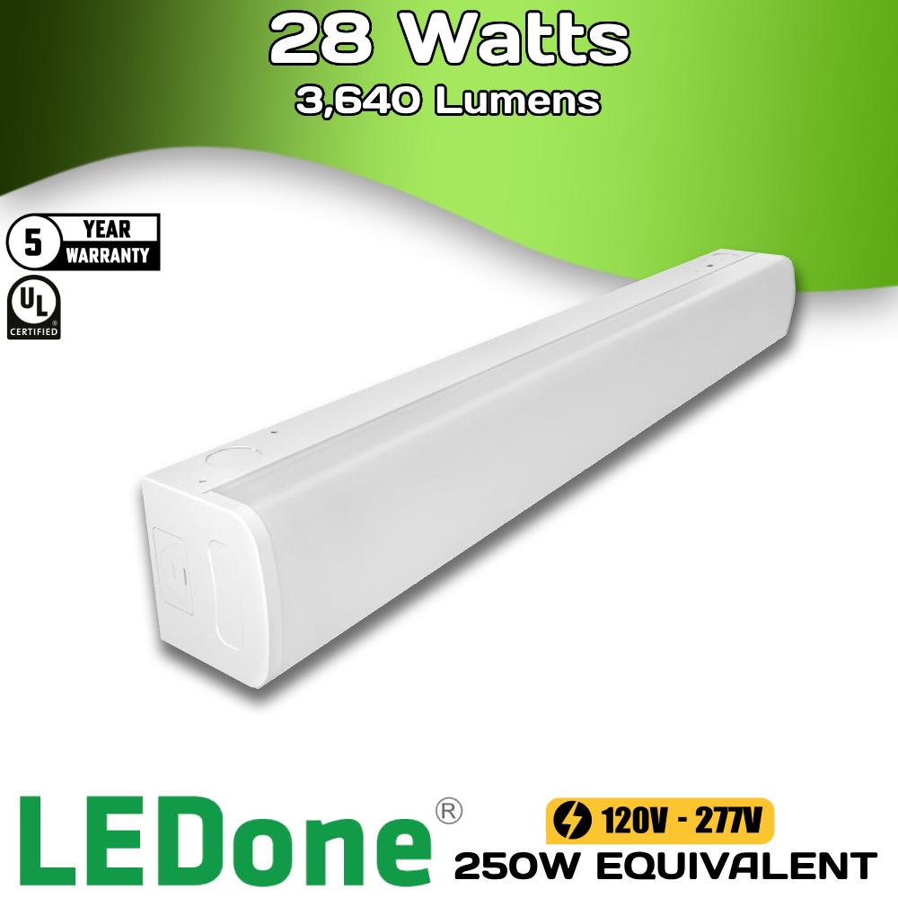 Strip Lights 2', 4' and 8'