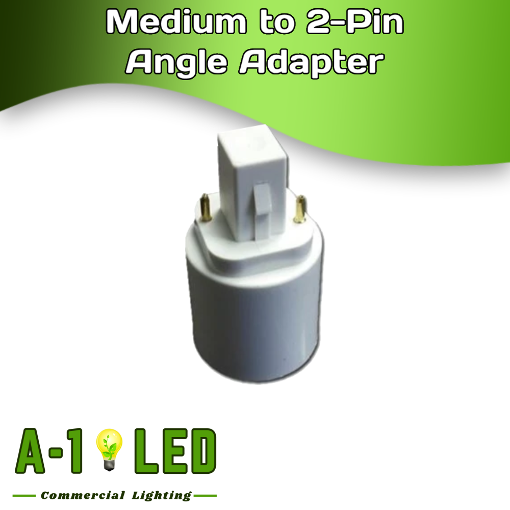 Medium to 2-Pin Angle Adapter