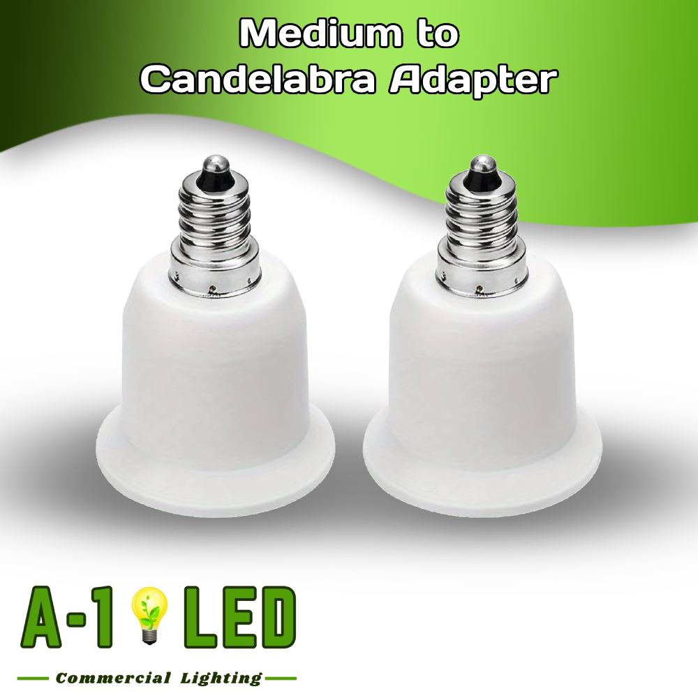 Medium to Candelabra Adapter (Single)