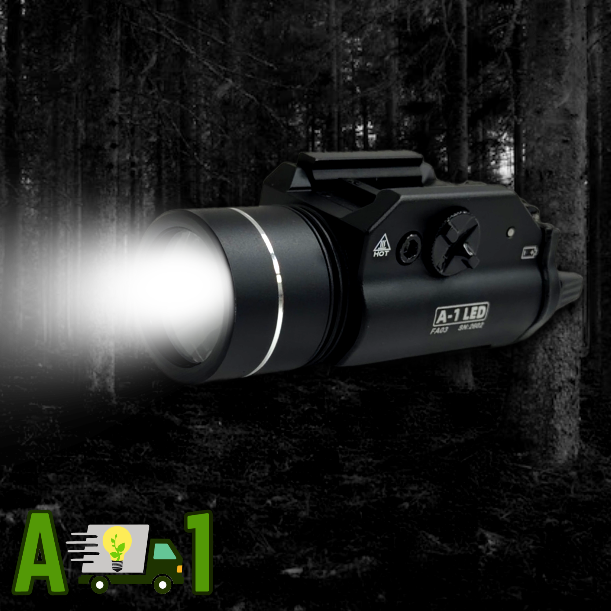 FA03 - 1,000 Lumen - LED Firearm Light