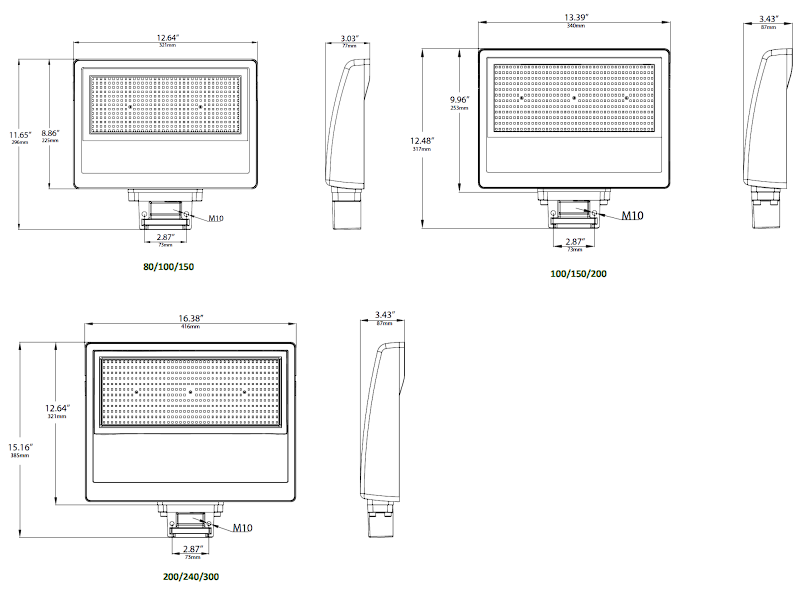LEDone - Knuckle Flood Lights