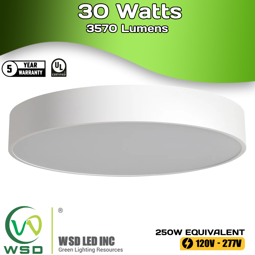 9" LED Surface Round Down Light