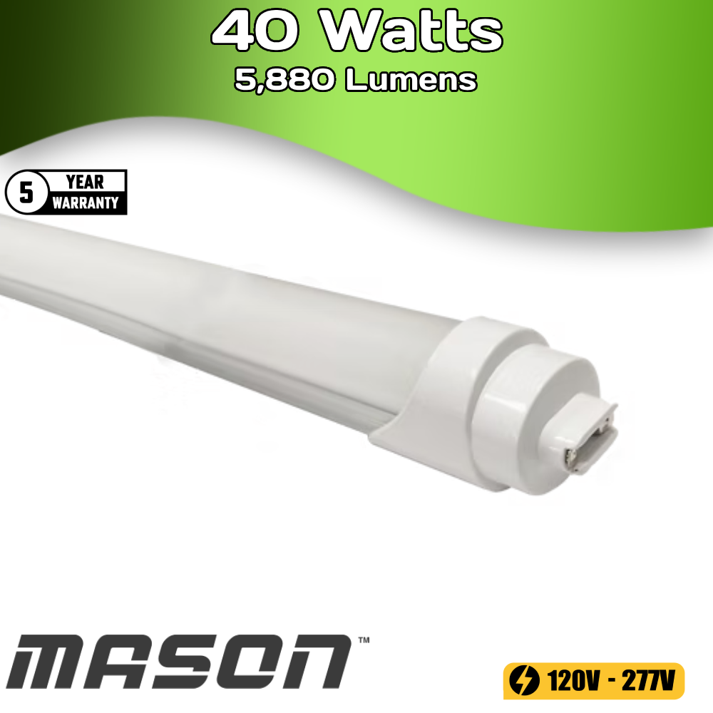 8ft Tube (High Output) - 5,960 Lumens (Singles)