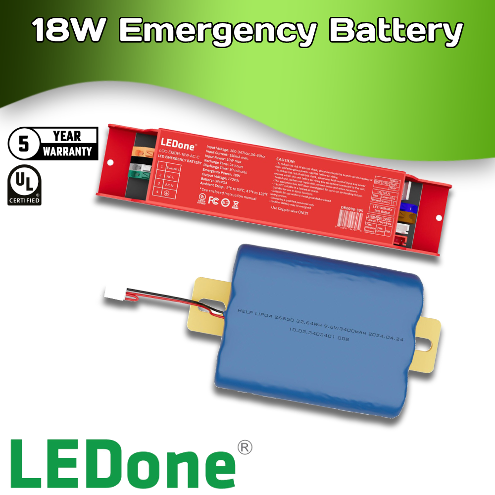 Internal Emergency Batteries