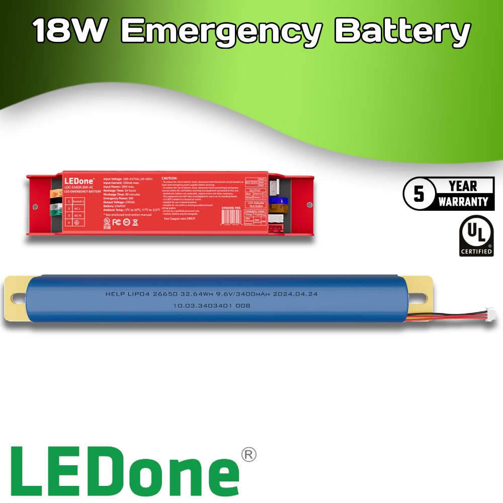 Internal Emergency Batteries