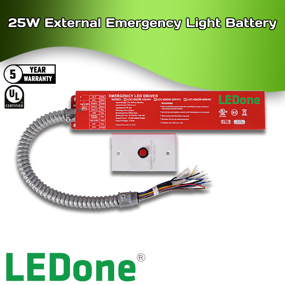 LED Emergency External Batteries