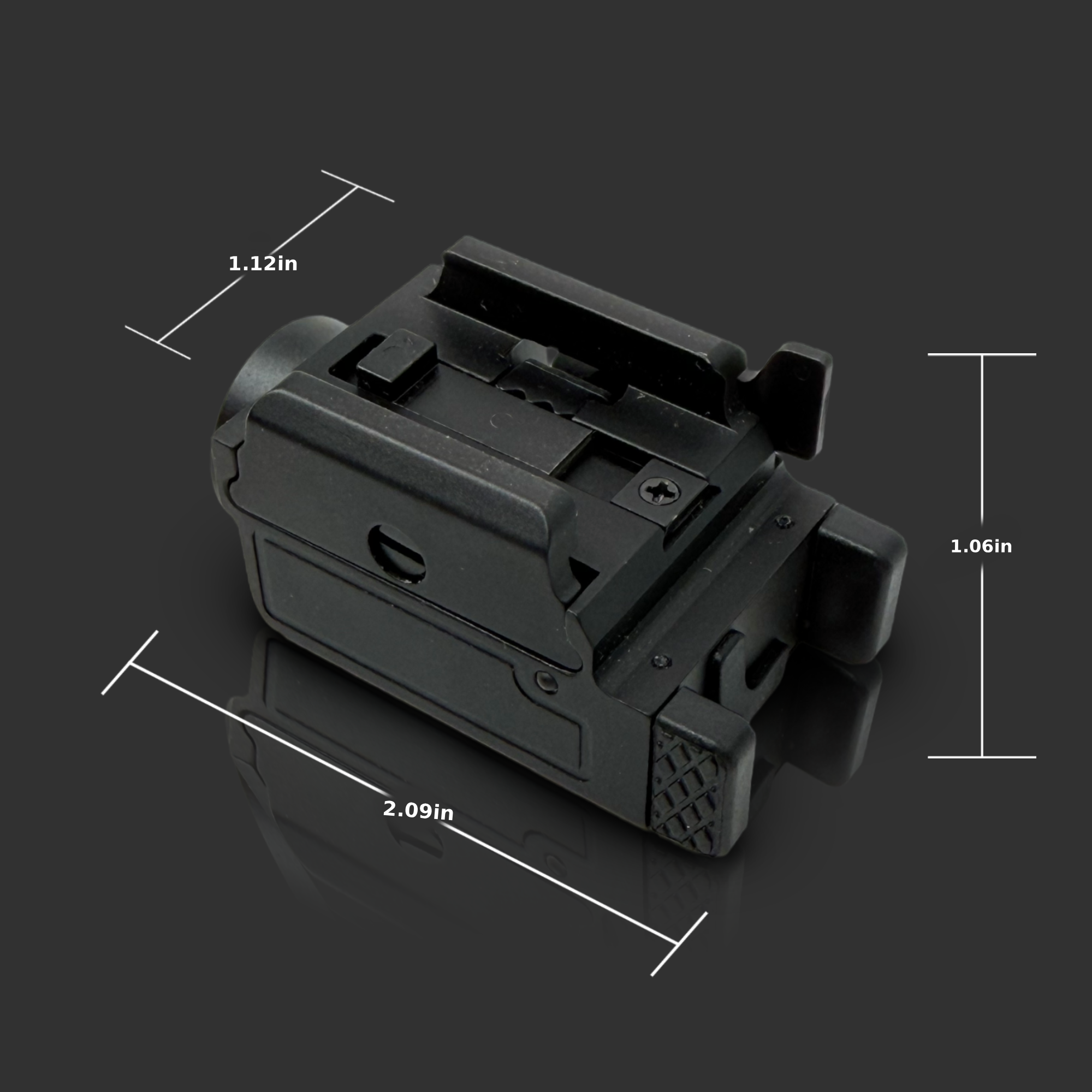 FA01 - 10 Watts - 800 Lumen - LED Firearm Light