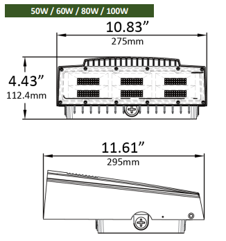 LEDone Adjustable Wall Pack