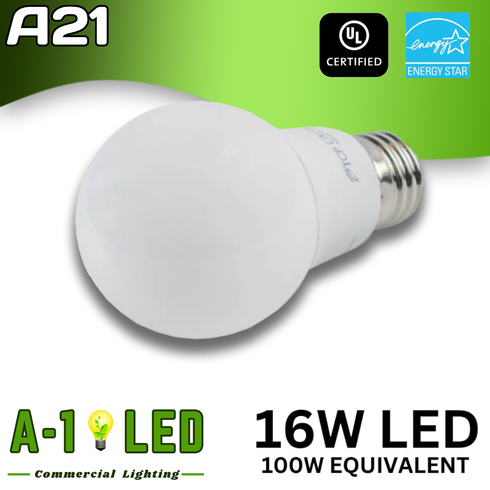 16W A21 Lamp Light Bulb