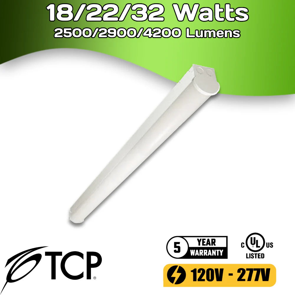 LED Strip 4' 18/22/32W CCT