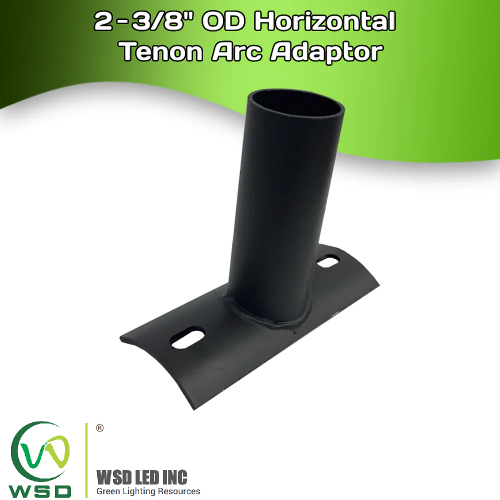 2-3/8" OD Horizontal Tenon Arc Adaptor