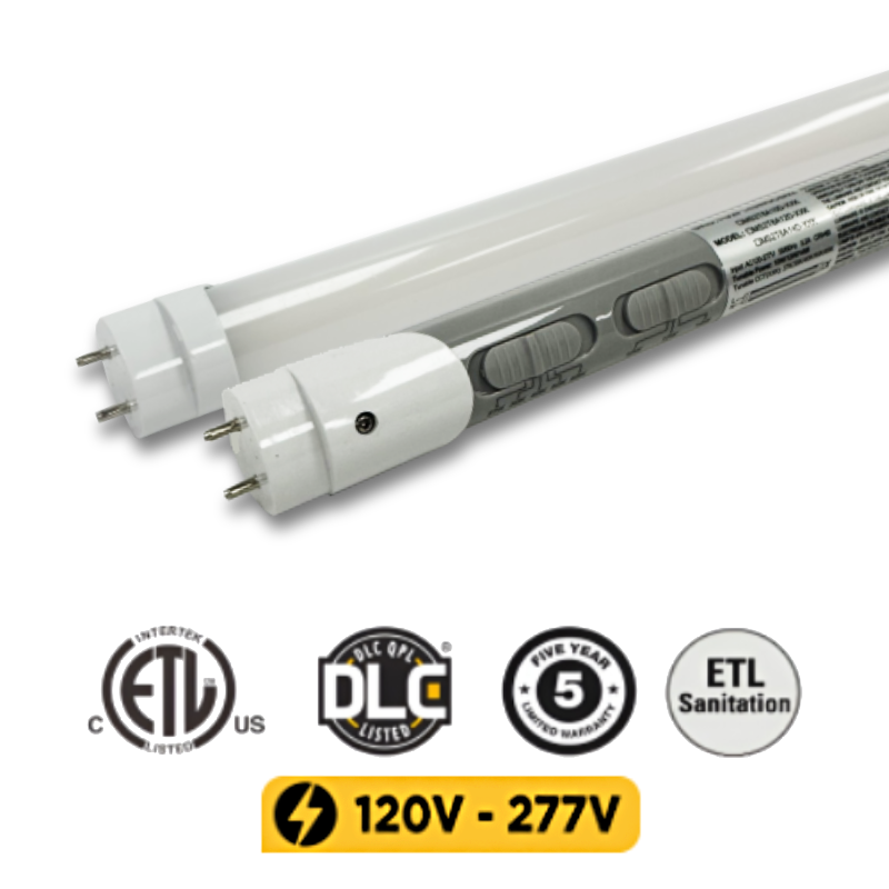 2 ft. LED T8 Tube - 27/30/40/50/65 Kelvin - 10/12/14W (Case 25)