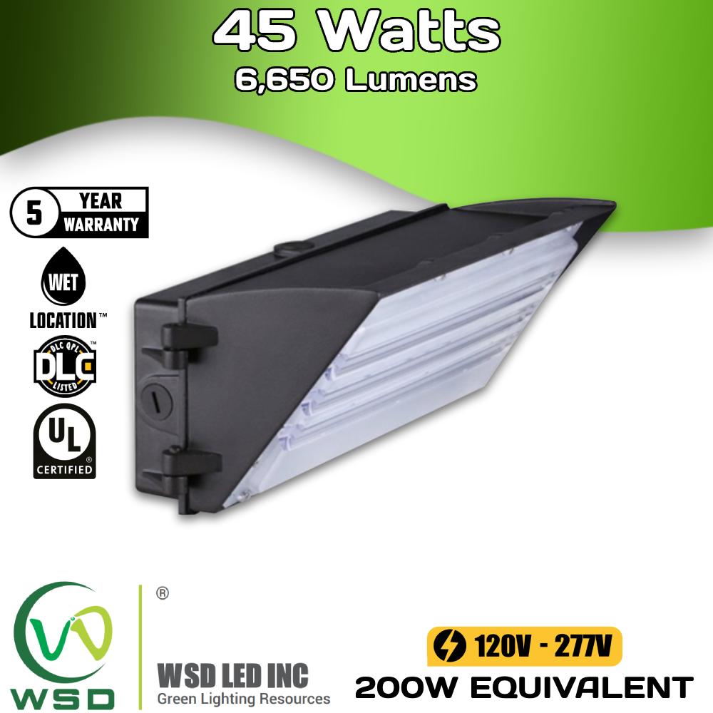 45W Semi Cutoff Wall Pack