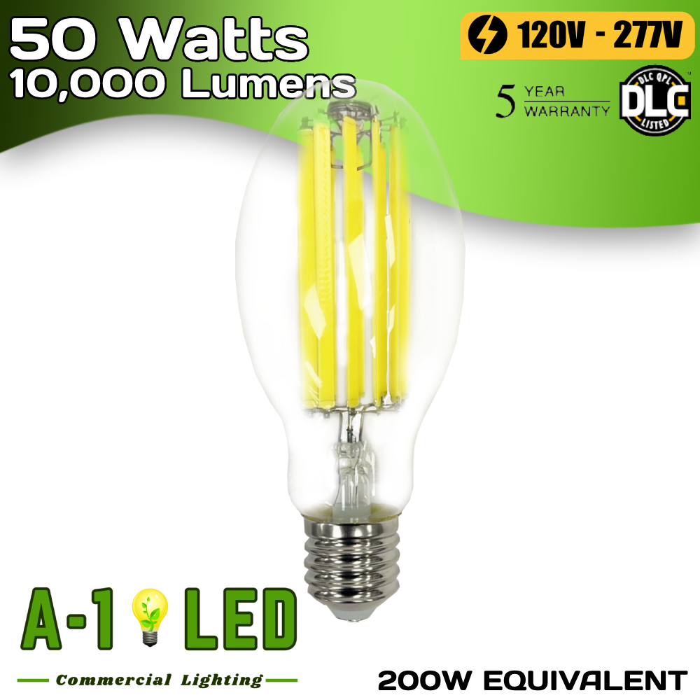 10,000 Lumens - 50 Watts - 5000 Kelvin - HID Cobb Killer