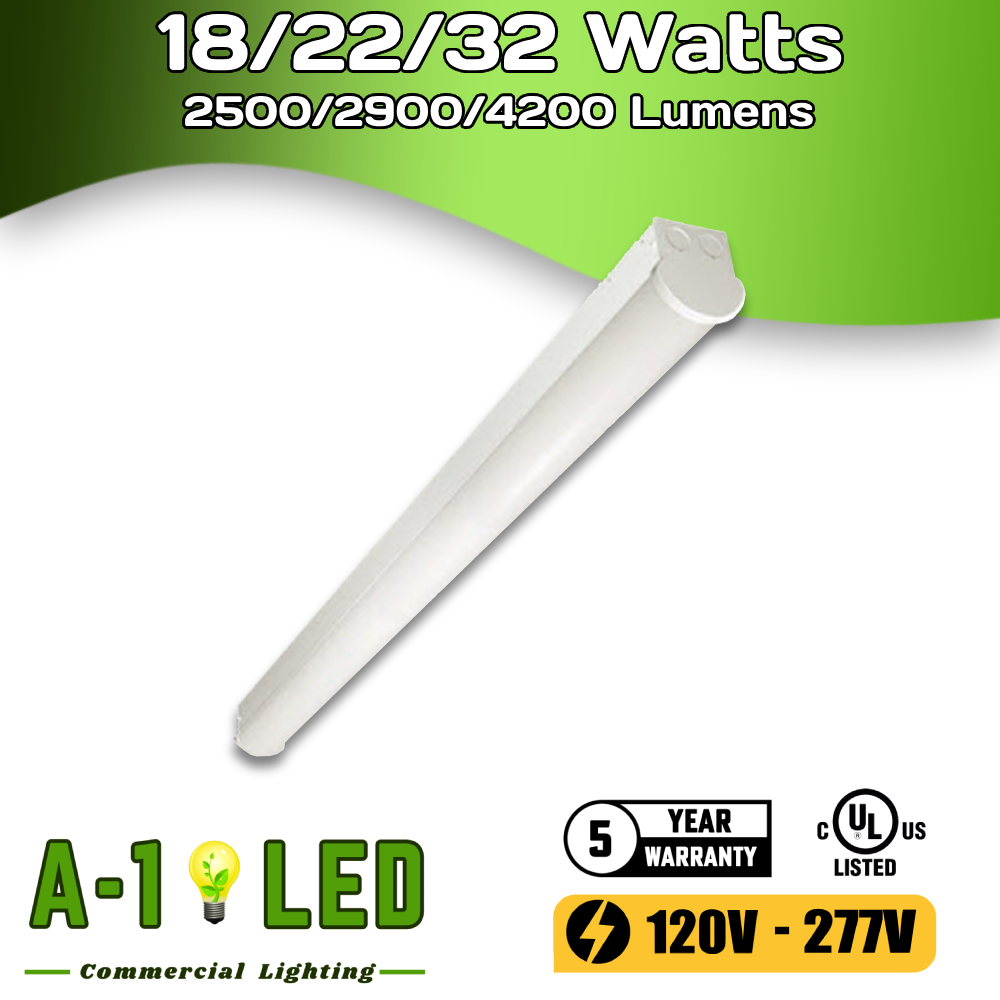 LED Strip 4' 18/22/32W CCT