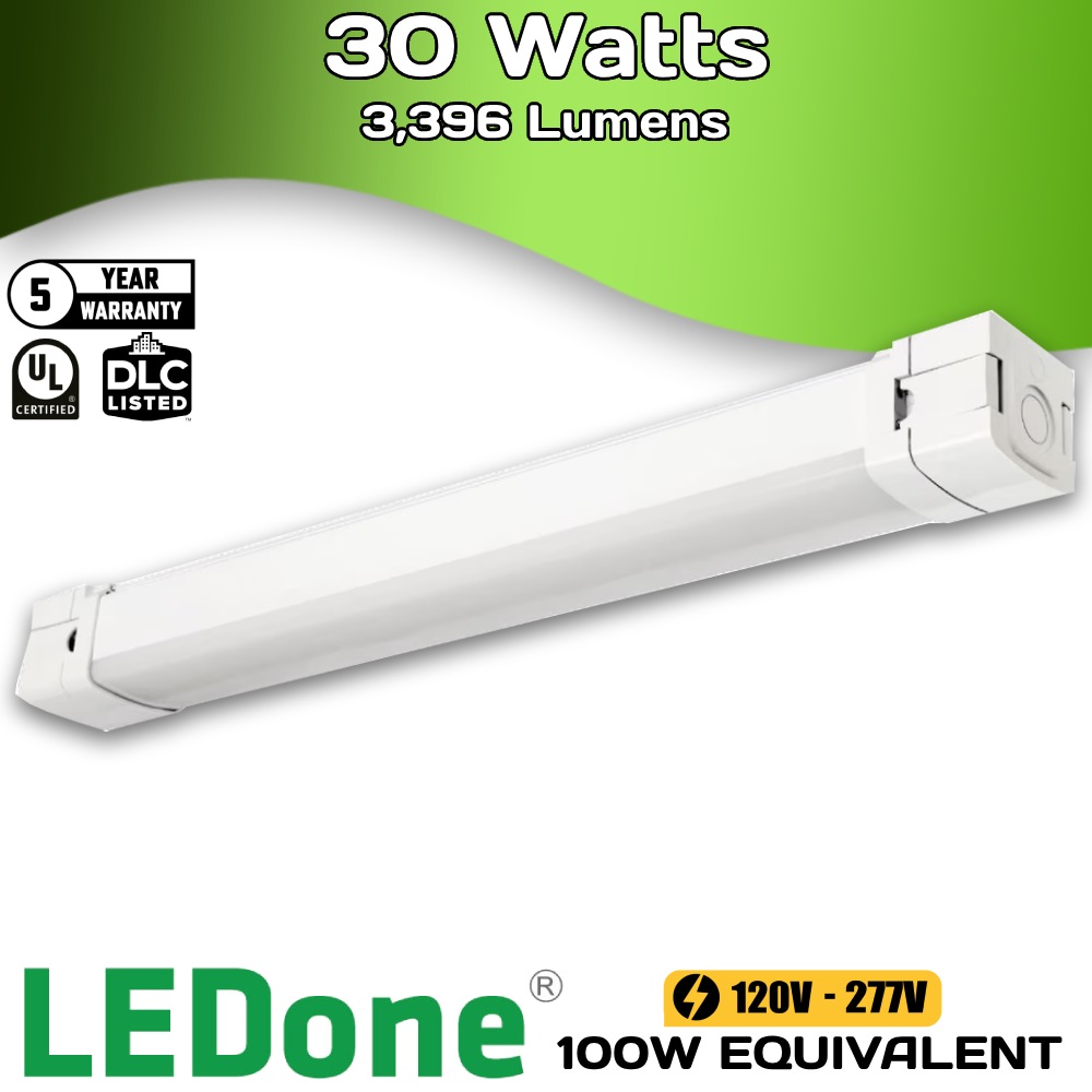Tri-Proof Vapor Tight Fixtures 2', 4', & 8'