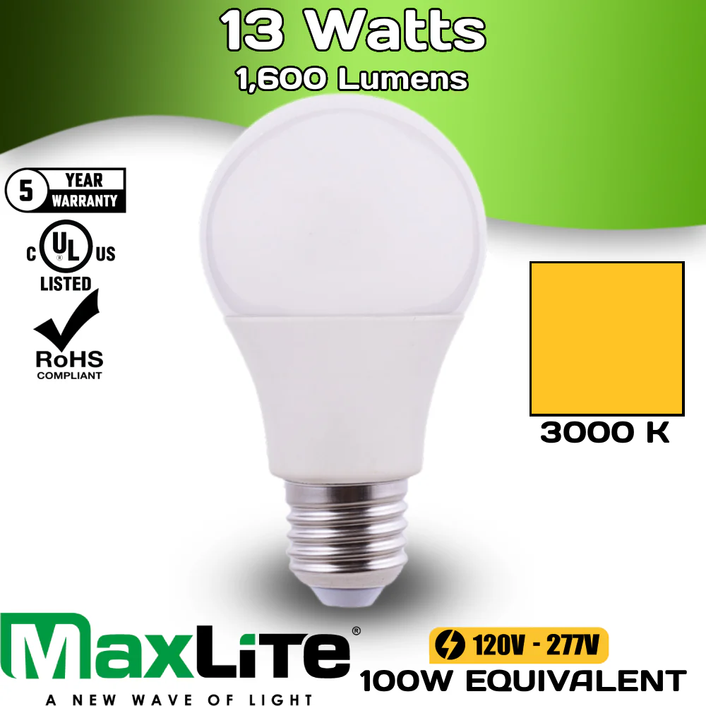 MaxLite A19 bulb