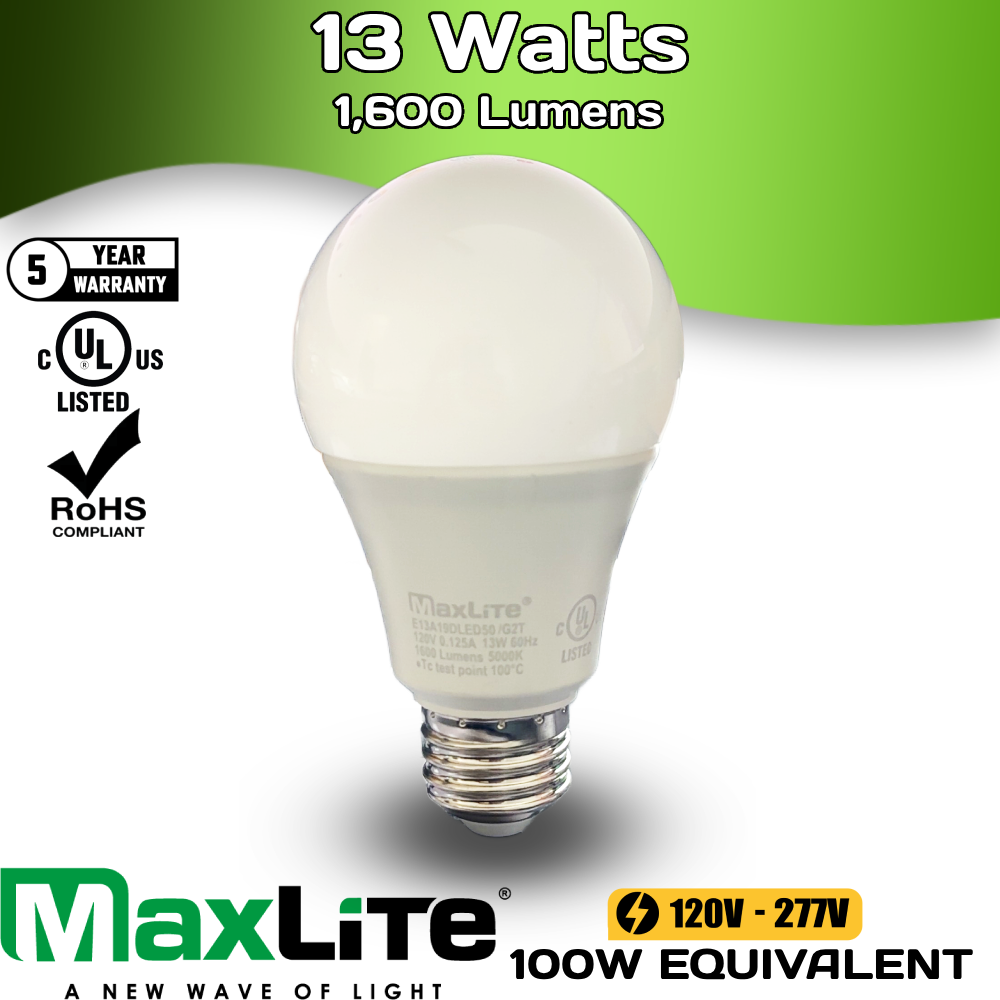MaxLite A19 bulb