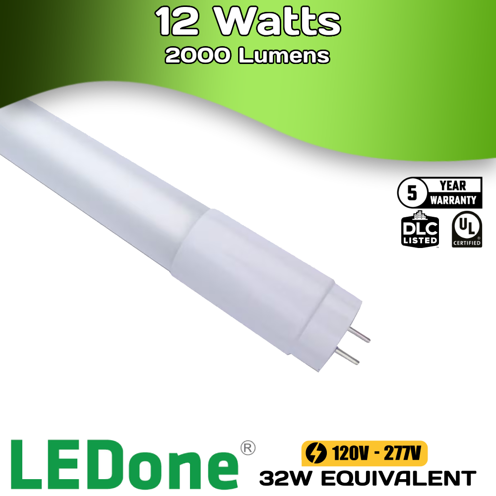 LEDone 4ft T8 Tubes Type B