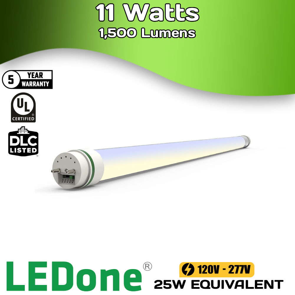 LEDone - 3ft - 11 Watts - T8 - Multi CCT (Case of 25)