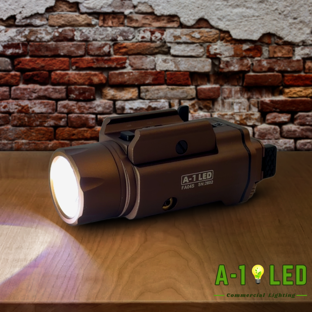 FA04 - 1,500 Lumens - Green Laser - LED Firearm Light