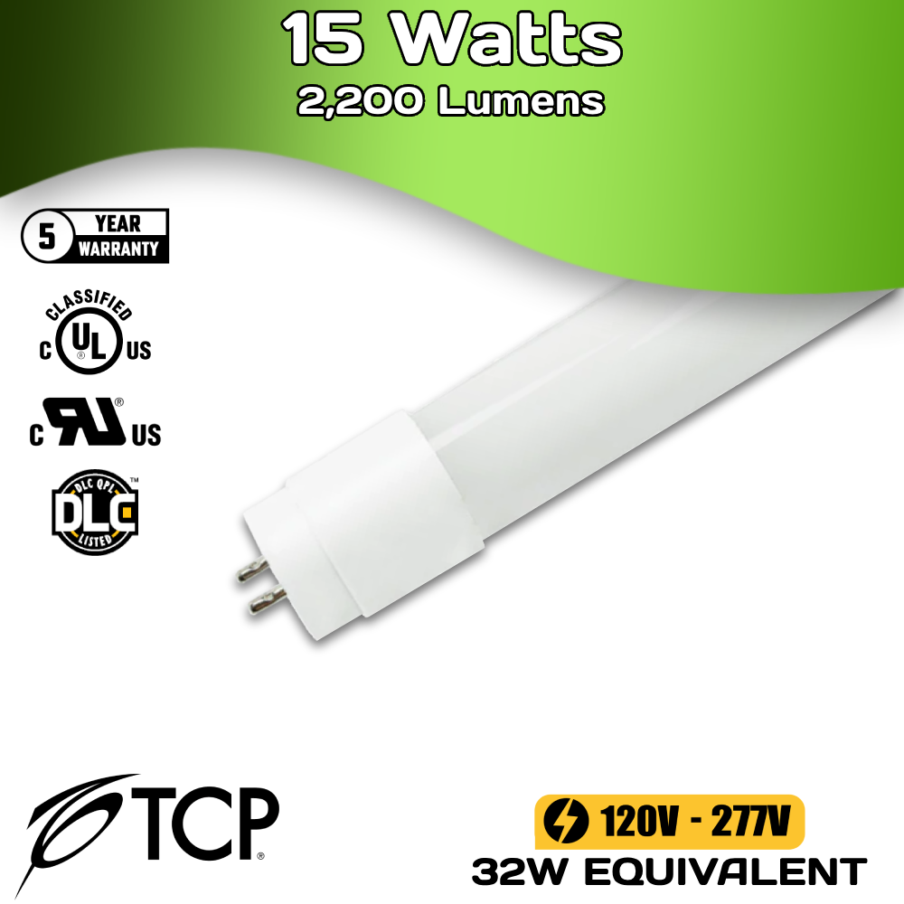 LED 15W 4ft T8 BY 2E 50K SC