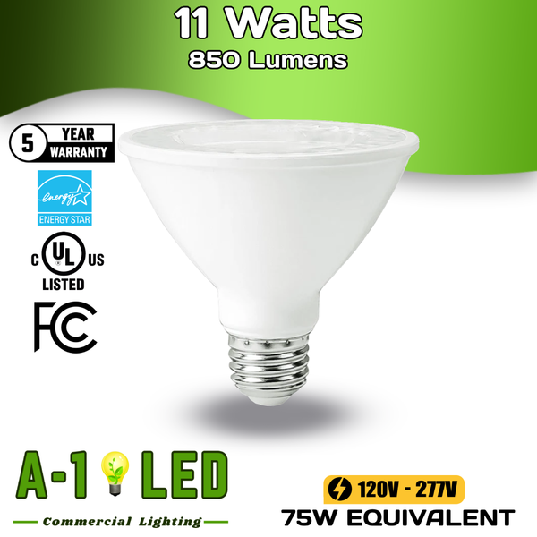 PAR 30 - 11 Watts - 850 Lumen - 5000 Kelvin