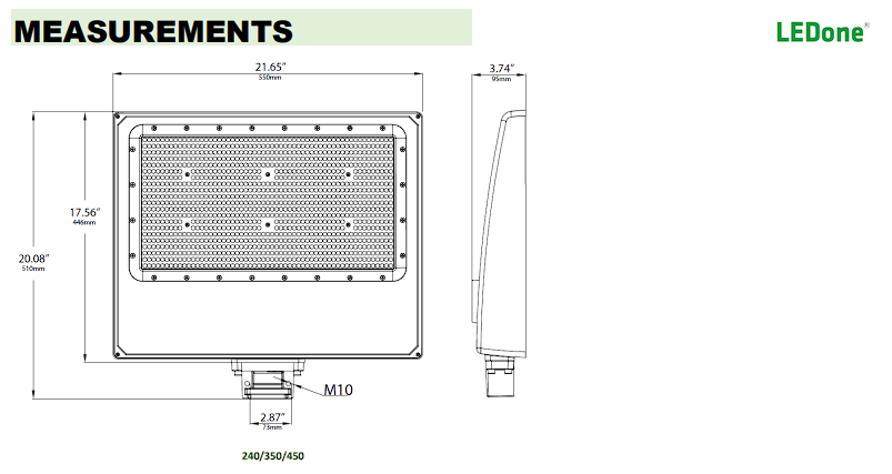 LEDone - Knuckle Flood Lights