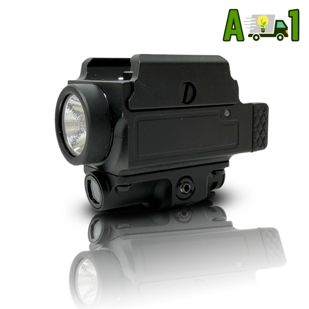 FA02 - 10 Watts - 800 Lumen - Green Laser - LED Firearm Light