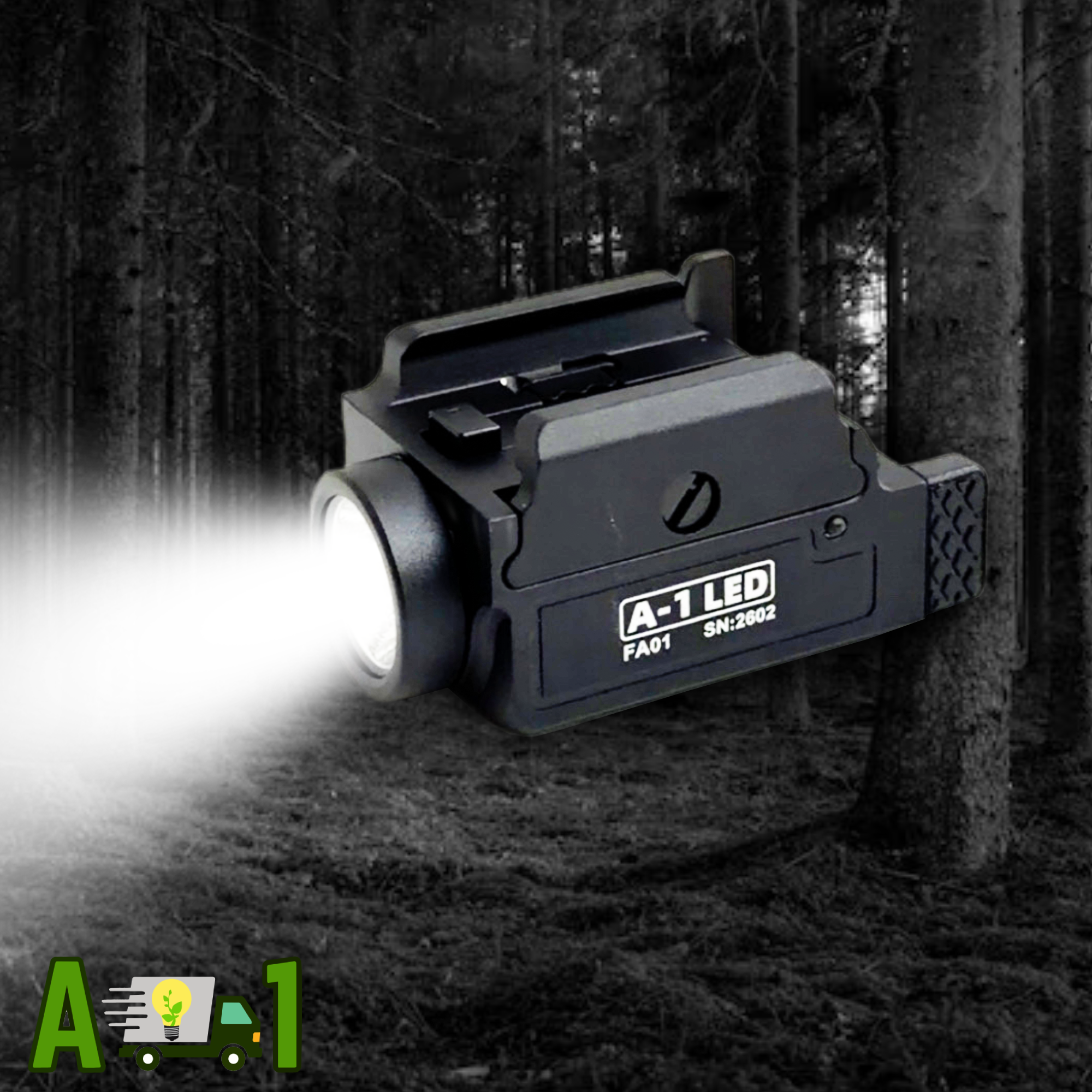 FA01 - 10 Watts - 800 Lumen - LED Firearm Light